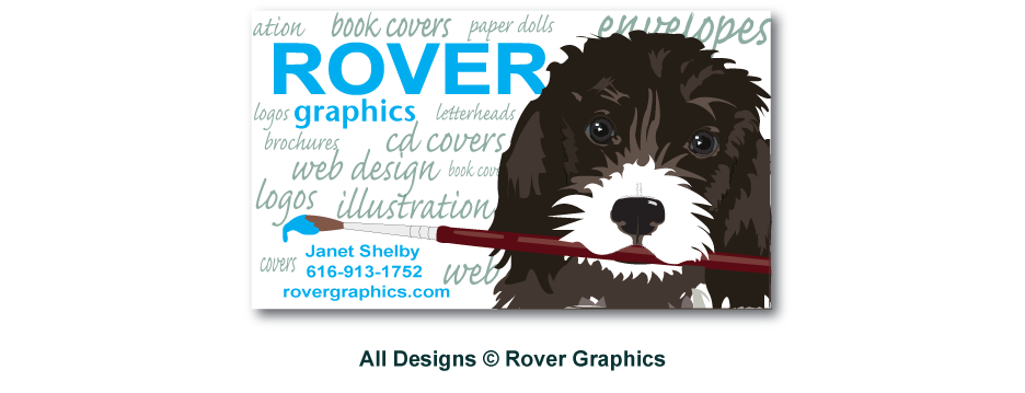 Rover Graphics business cards